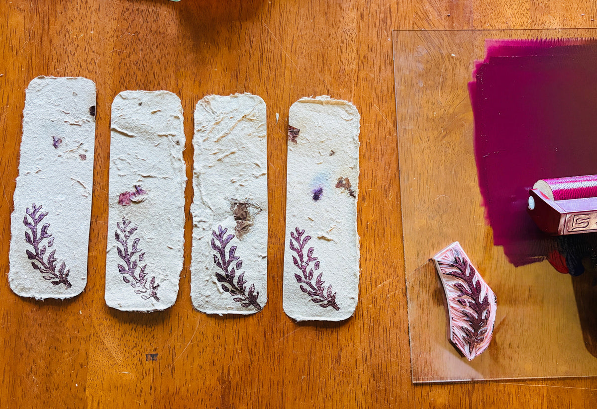 Handmade Paper from Grocery Bags