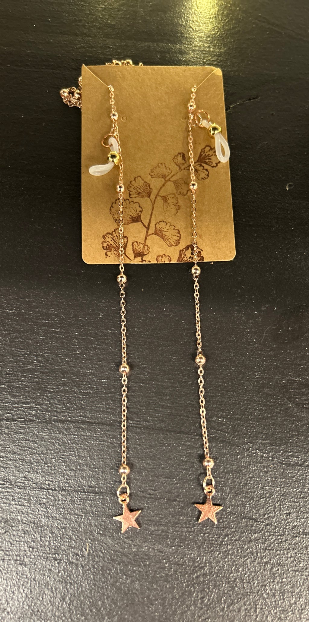 Rose Gold Celestial Eyeglass Chain