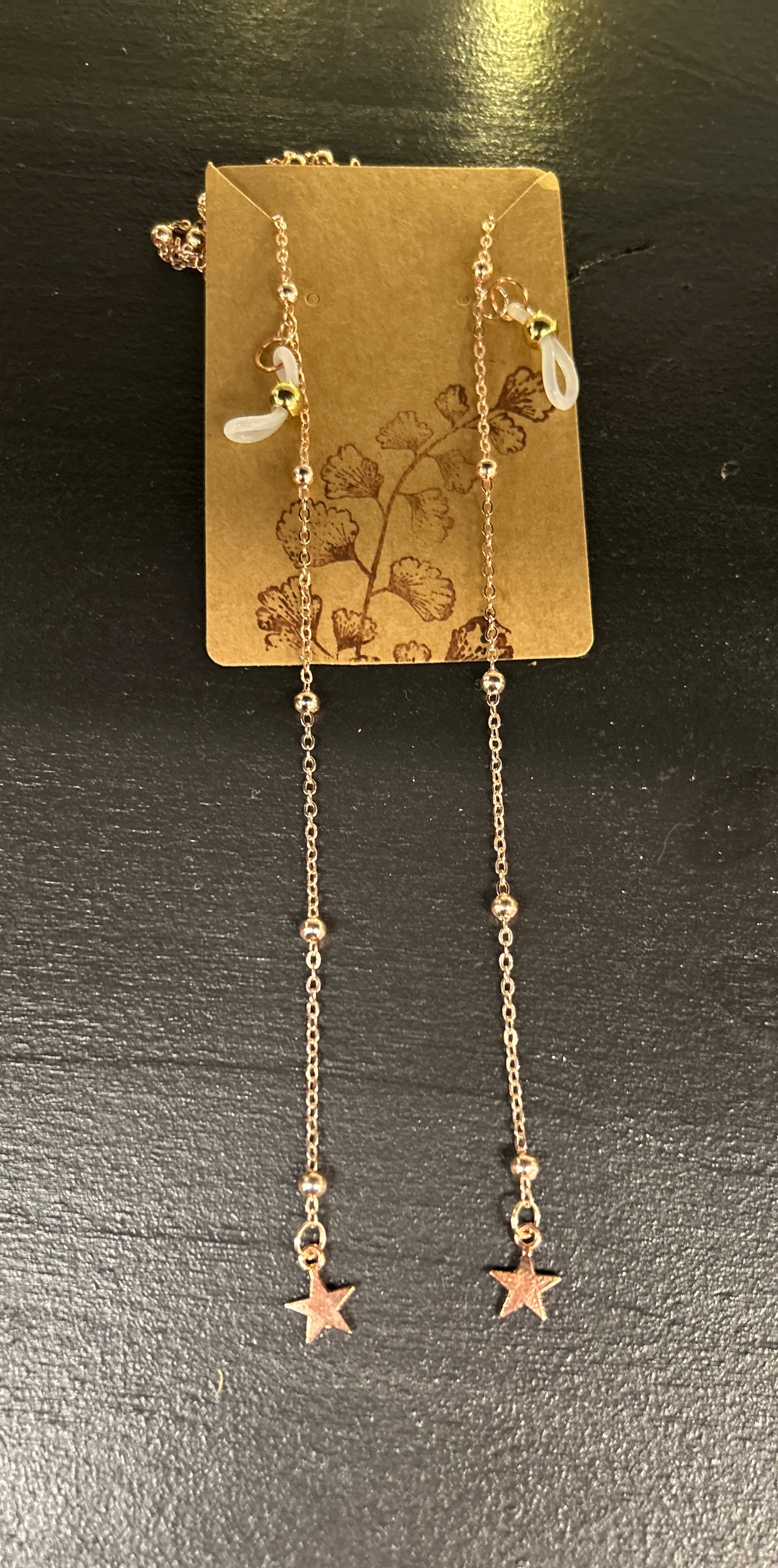 Rose Gold Eyeglass Chain