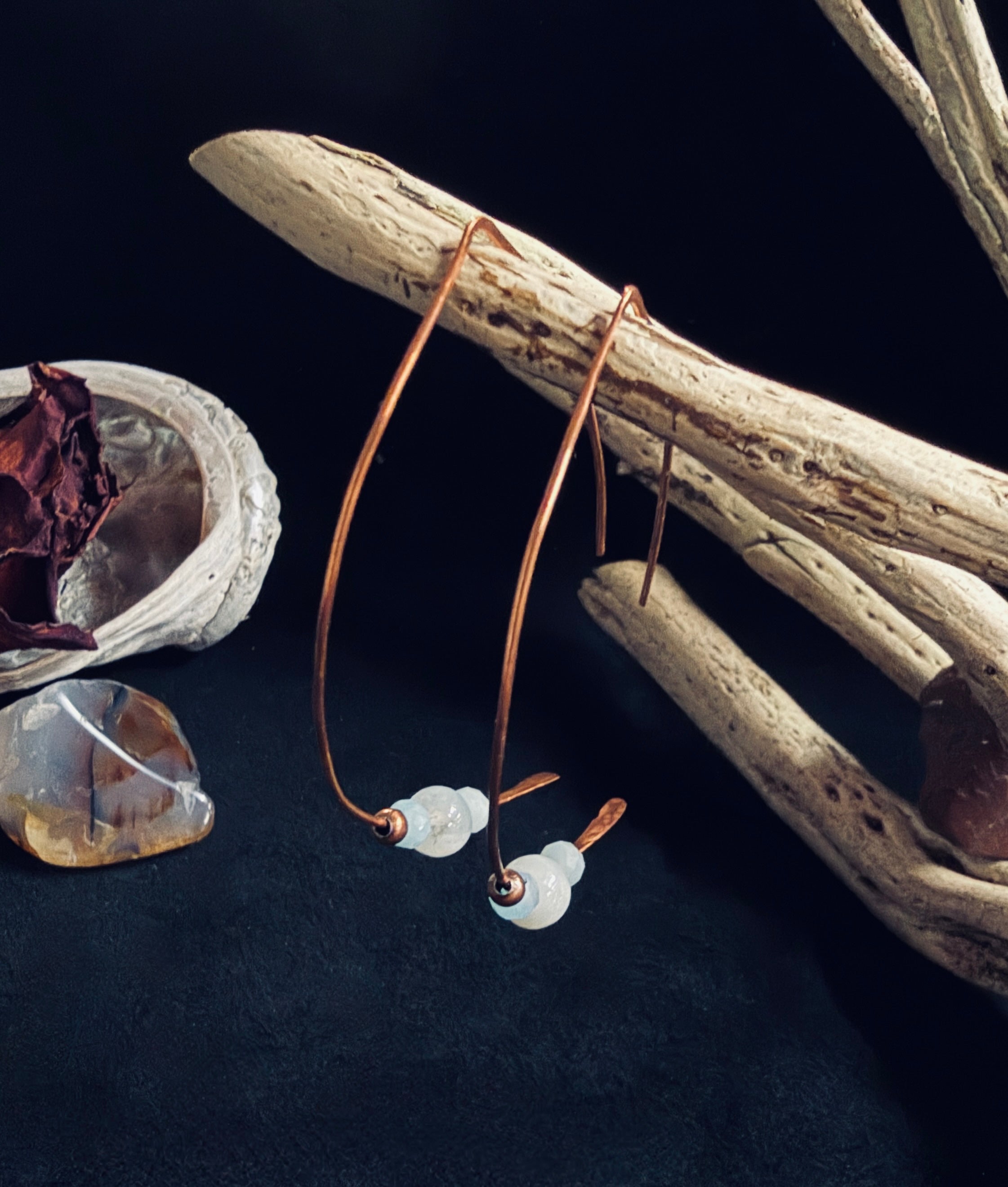 Riverstone Marquise Earrings