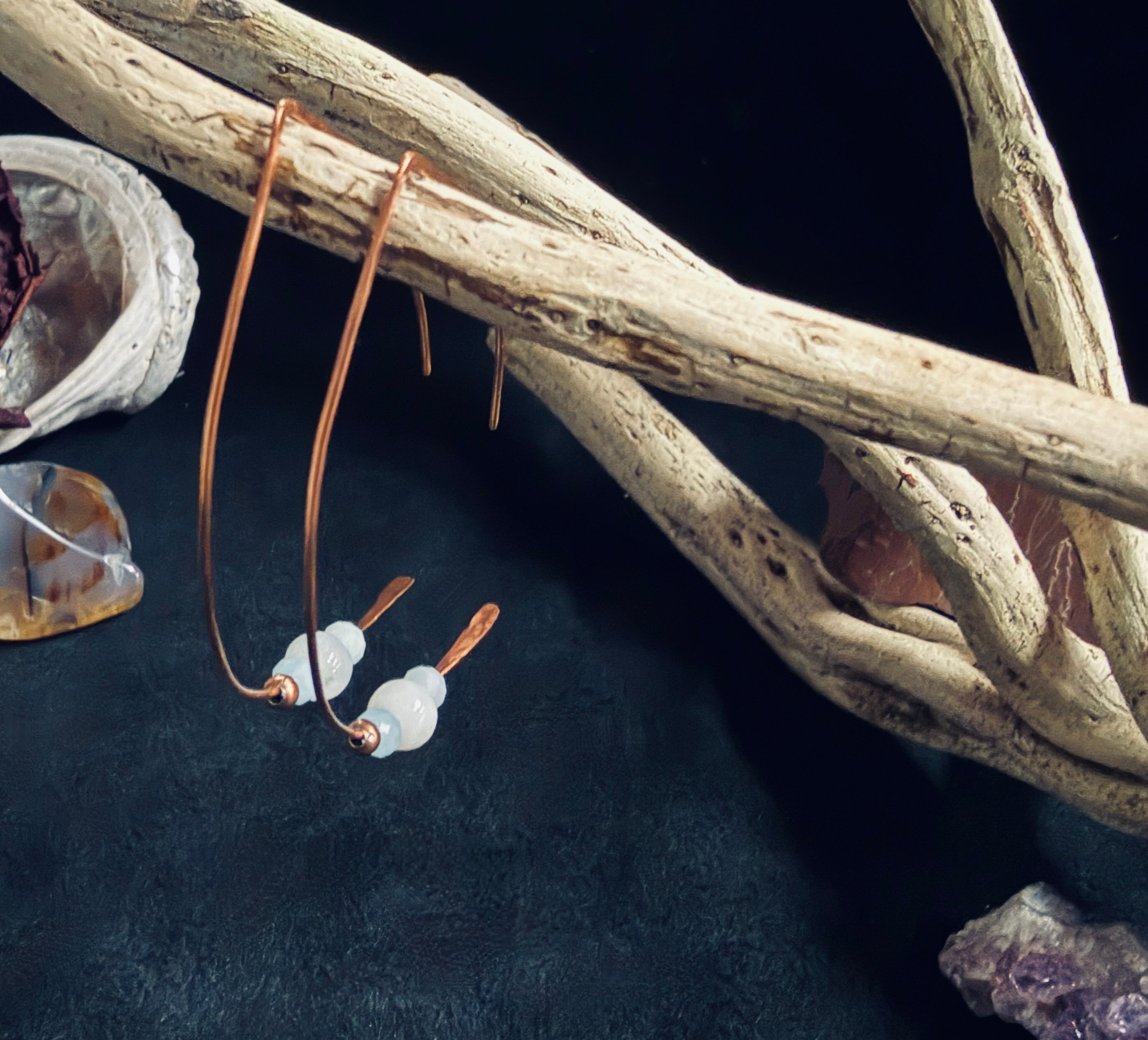 Riverstone Marquise Earrings