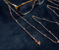 Rose Gold Celestial Eyeglass Chain