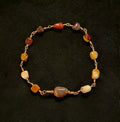 Copper & Mookaite Jasper Bracelet with Carnelian Agate — Handmade Gemstone Jewelry
