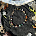 Indian & Moss Agate Adjustable Bracelet
